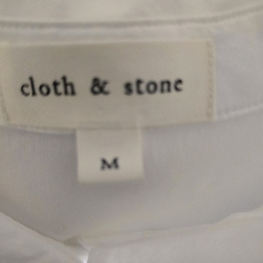 Anthropologie  Cloth & StoneTwo Pocket Satin Shirt - Picture 9 of 10
